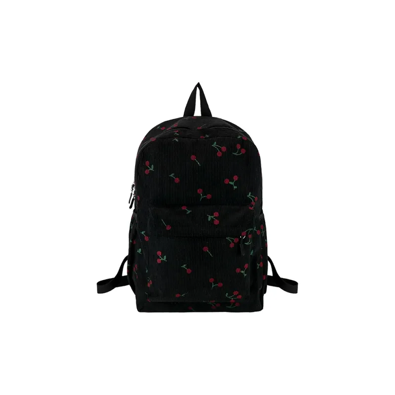 Kewuku Corduroy Backpack Regular Unisex Multicolor-4