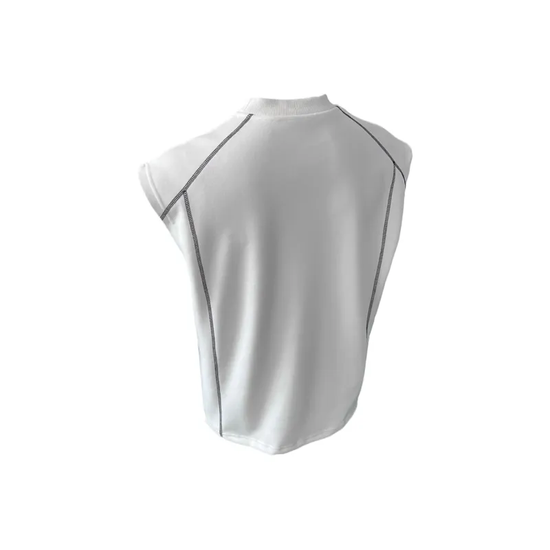 Qnxeey Tank Tops Unisex-3