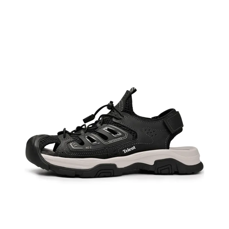 TELENT Slip Resistant Rebound Lightweight River Trekking Shoes Men's-0