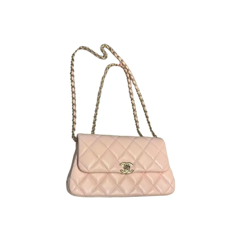 CHANEL Shoulder Strap Crossbody Bag, Shoulder Bag Women's Pink-0