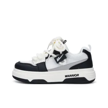 Warrior Abrasion Resistant Low Top Casual Shoes Women's White Black