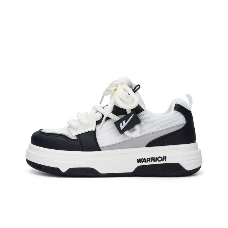 Warrior Abrasion Resistant Low Top Casual Shoes Women's White Black-0