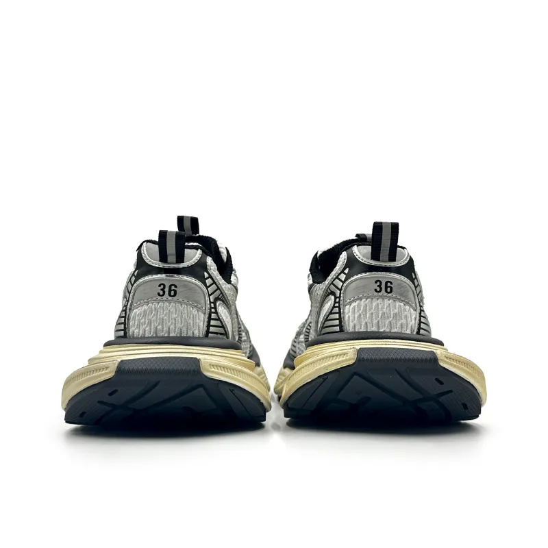 Hong Kong Meng Slip Resistant, Breathable, Height Increasing Low Top Chunky Sneakers Unisex-24