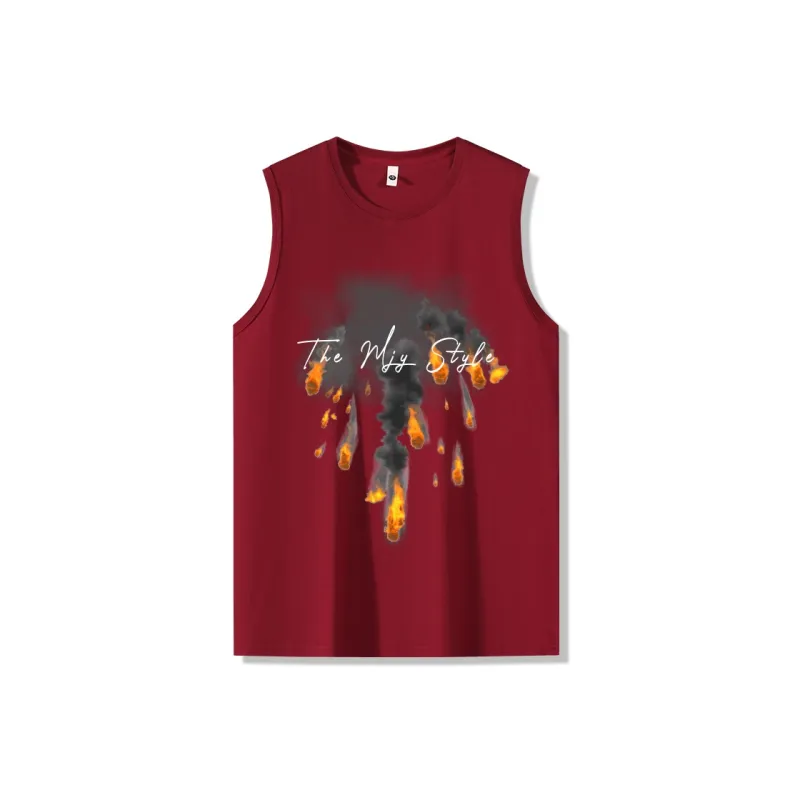 Cotton Gene Tank Tops Unisex-9