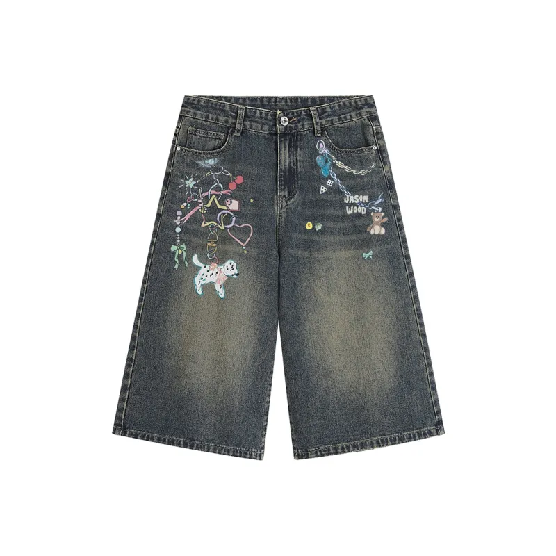 JASONWOOD Denim Shorts Unisex-6