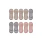 10-Pack (Khaki 4+Blue Gray 3+Light Pink 3)