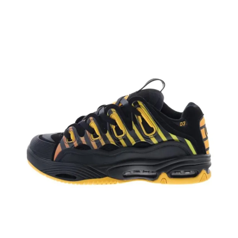 OSIRIS D3 2001 Caution Black Yellow-0