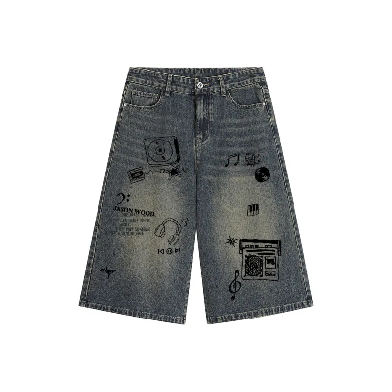 JASONWOOD Denim Shorts Unisex-12