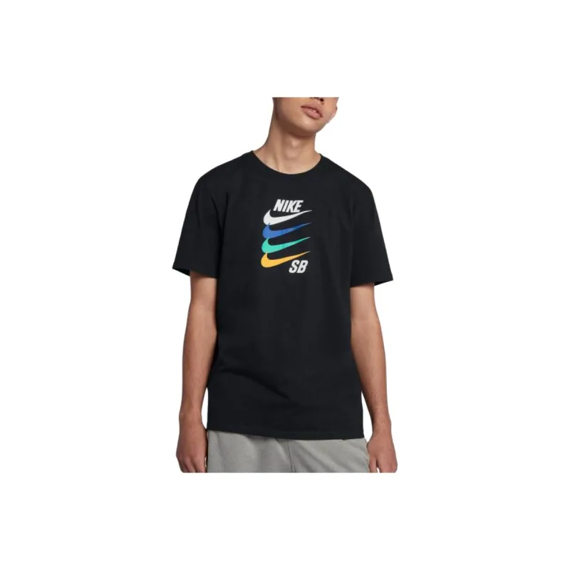 Nike IconSB T Shirt Unisex Black-0