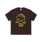 Brown Short-Sleeved