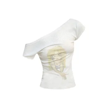 YGPRW T Shirts Women's White