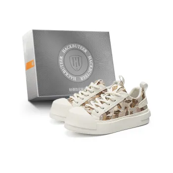 HACKBUTEER Low Top Skateboard Shoes Men's Box Included