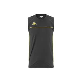 Kappa Tank Tops Men Gray