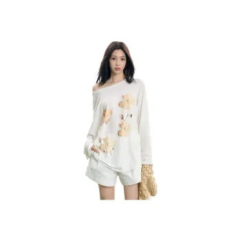 INSLIISA T Shirts Women's White