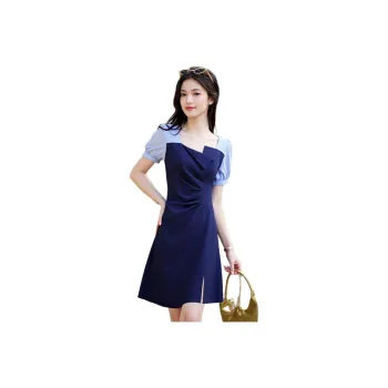 Still Quiet Short Sleeved Dress Women's
