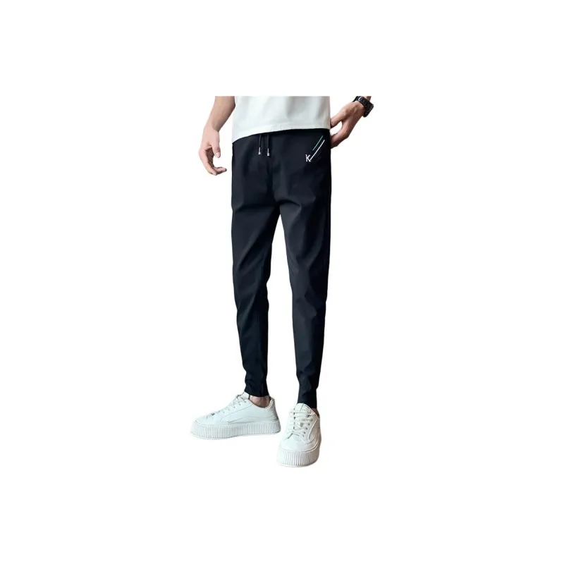 FRQ Casual Pants Unisex Black-0
