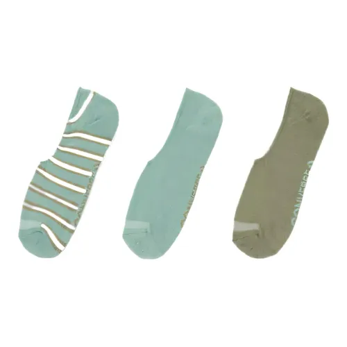 Converse 3 Pack Striped No Show Socks