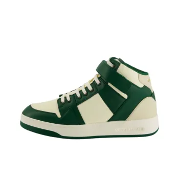 SAINT LAURENT High Top Skateboard Shoes Men's Green White