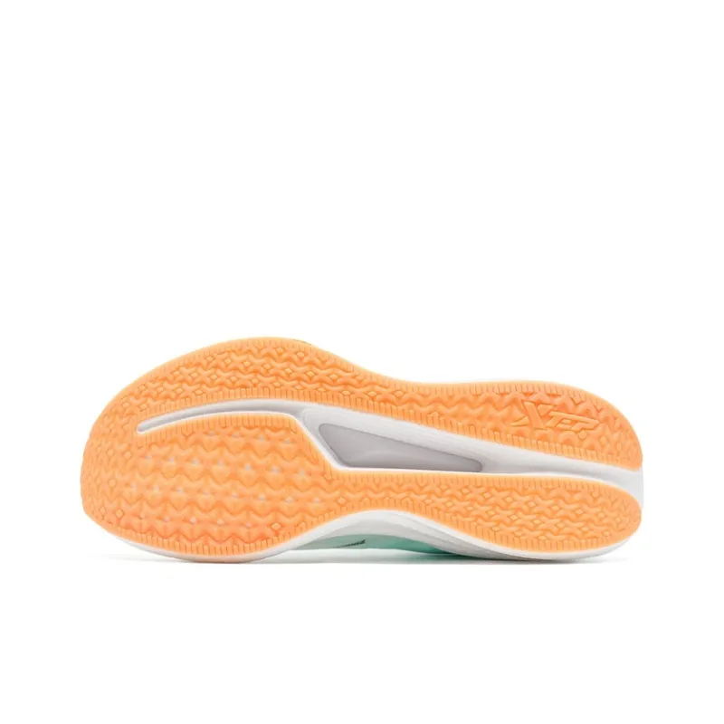 XTEP 2000km 3.0 Running Shoes Men Low Top Classic White, Tranquil Blue, Apricot Yellow-5