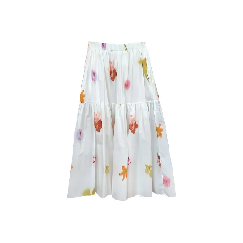 DOSOHEB Casual Long Skirt Women's-1