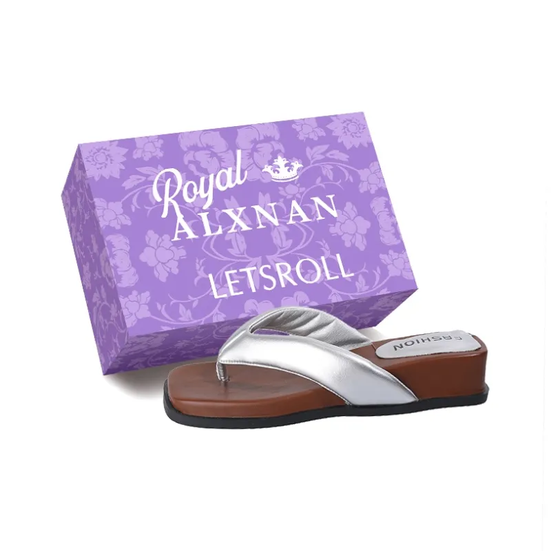 Alxnan Slip Resistant Flip Flops Women's Box-0