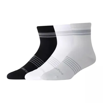 New Balance Mid Calf Socks Unisex 3 Pack Mixed Color