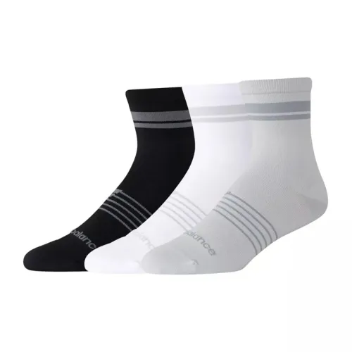 New Balance Mid Calf Socks Unisex 3 Pack Mixed Color