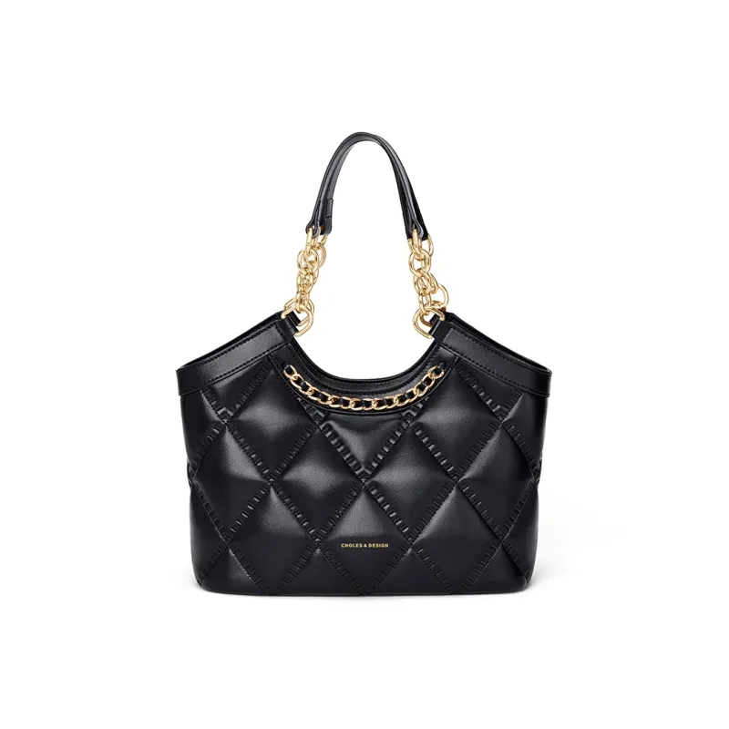 CNOLES Synthetic Leather Crossbody Bag, Handbag Regular Women's Visa Black-0