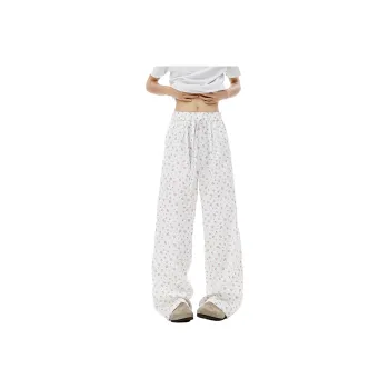 TELENT Casual Pants Unisex White
