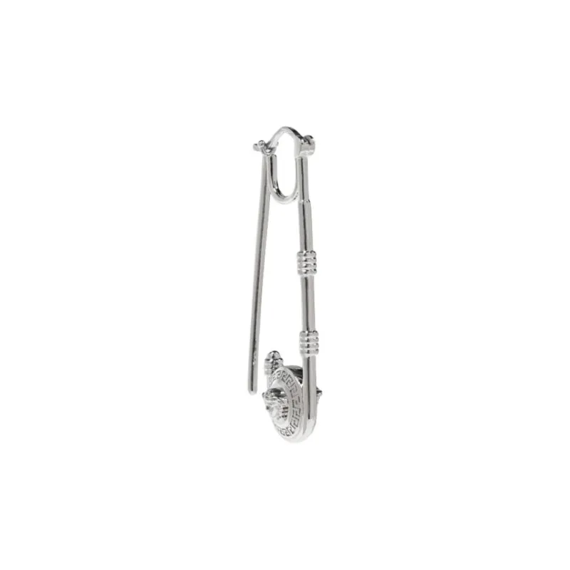 VERSACE Safety Pin Earrings-2