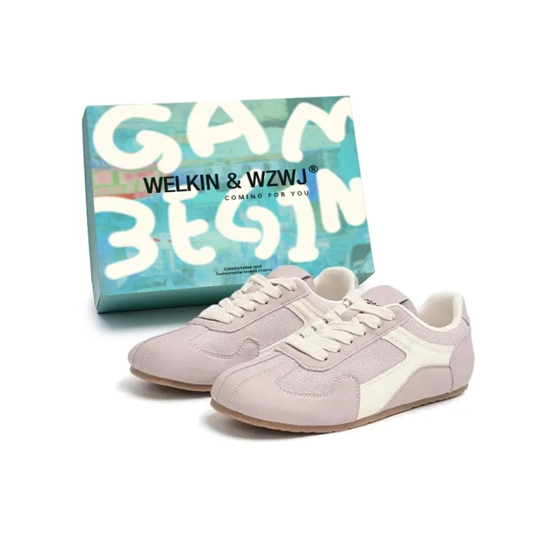 WELKIN&WZWJ Lightweight And Breathable Low Top Skateboard Shoes Women's-12