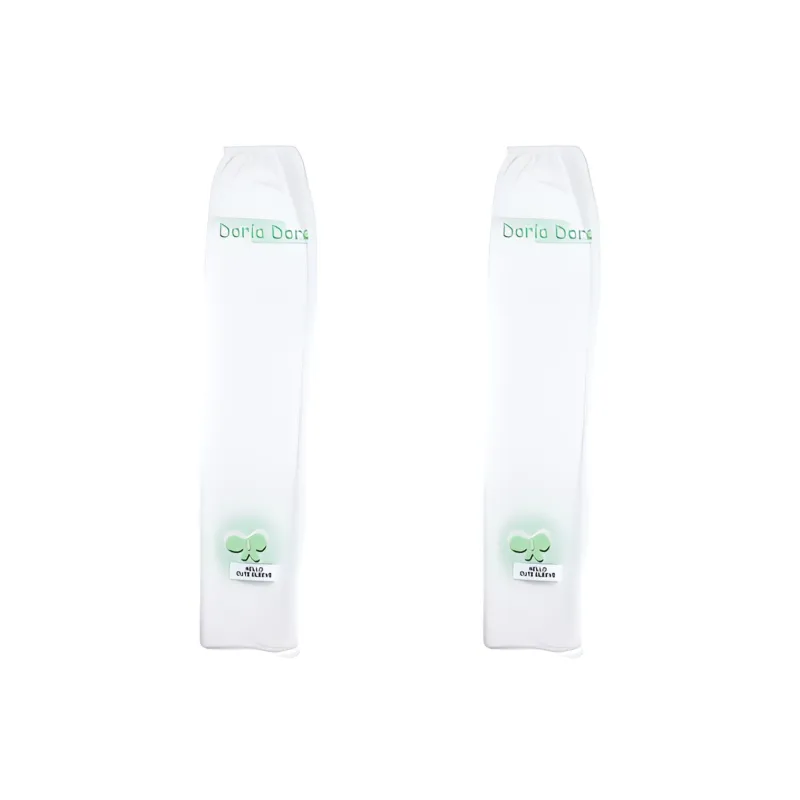 Anxious Ice Silk Polyester Sun Protection Sleeves Women's-13
