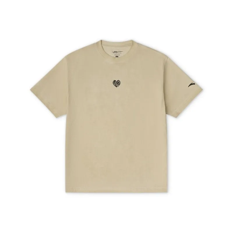 Anta Basketball Collection T Shirt Men's Beige-0