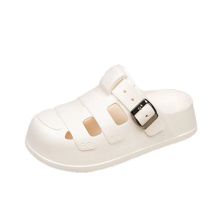 SUPEREDGE EVA Odor Resistant Slip Resistant Closed Toe Slippers Women's-0