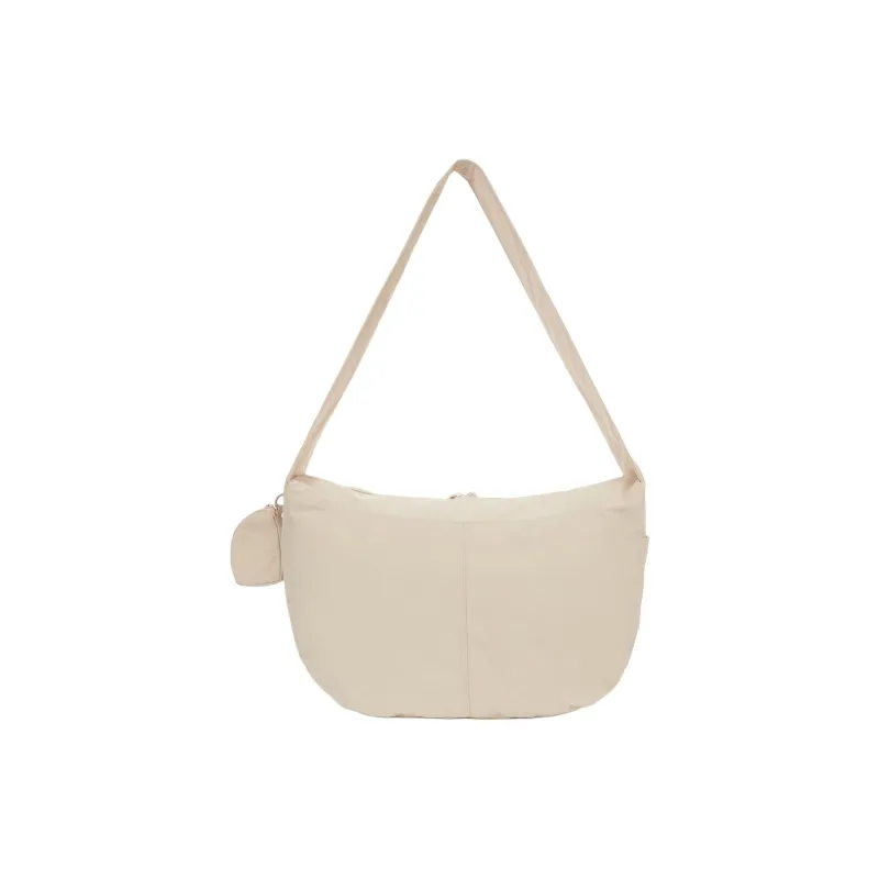 THE NORTH FACE Nylon Shoulder Bag Medium Size Unisex Beige-1