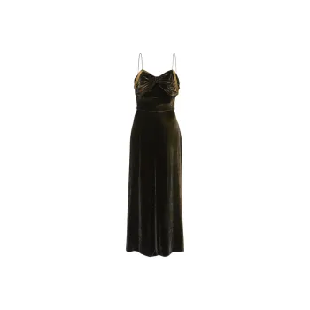 Maison Margiela Slip Dress Women's Dark Green