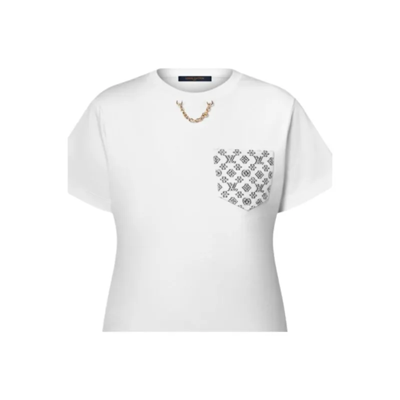 LOUIS VUITTON Signature Plaque T Shirt-3