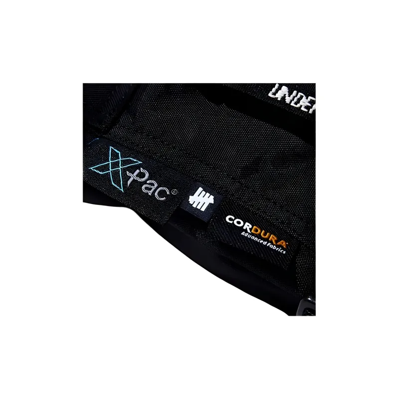 UNDEFEATED Fabric Handbag Shoulder Bag Crossbody Bag Unisex Black-2