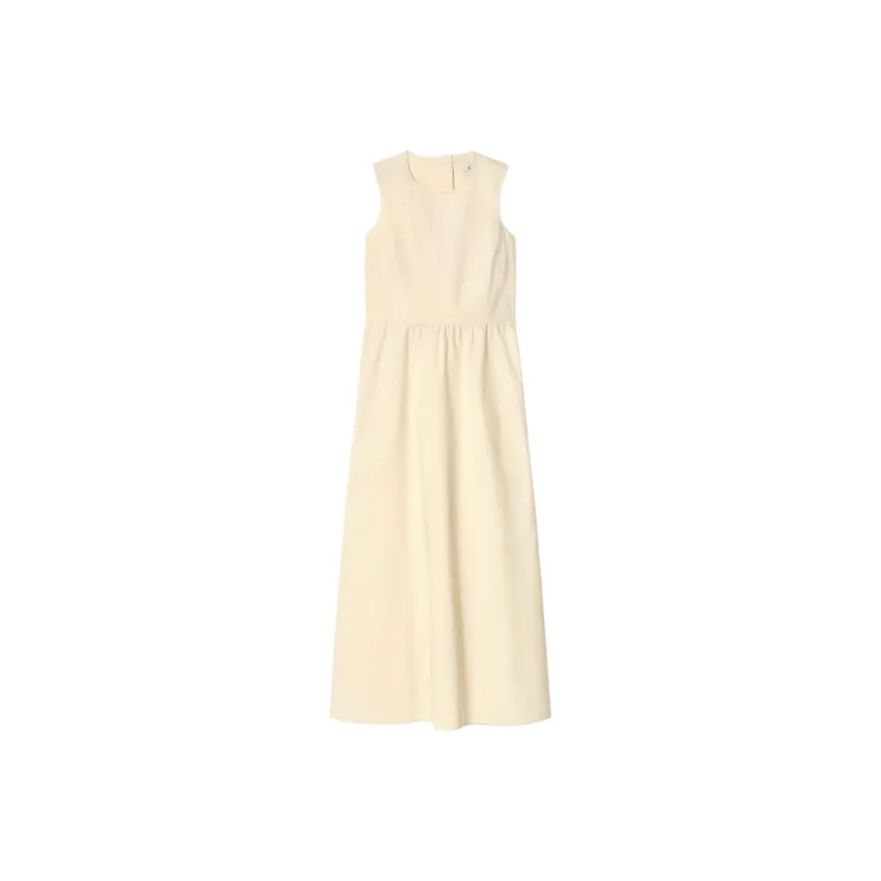 COS Sleeveless Dresses Women's Cream Yellow-0