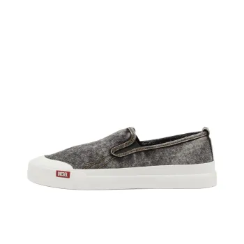 DIESEL S Athos Low Top Canvas Shoes Men's Black
