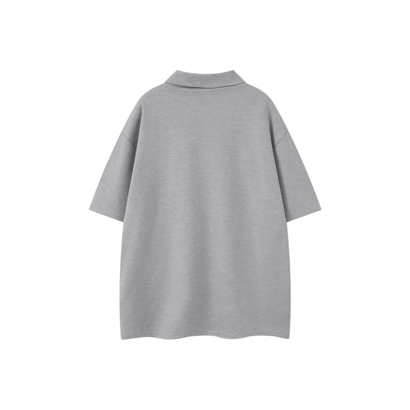 Zomuros Polo Shirts Unisex Gray-1
