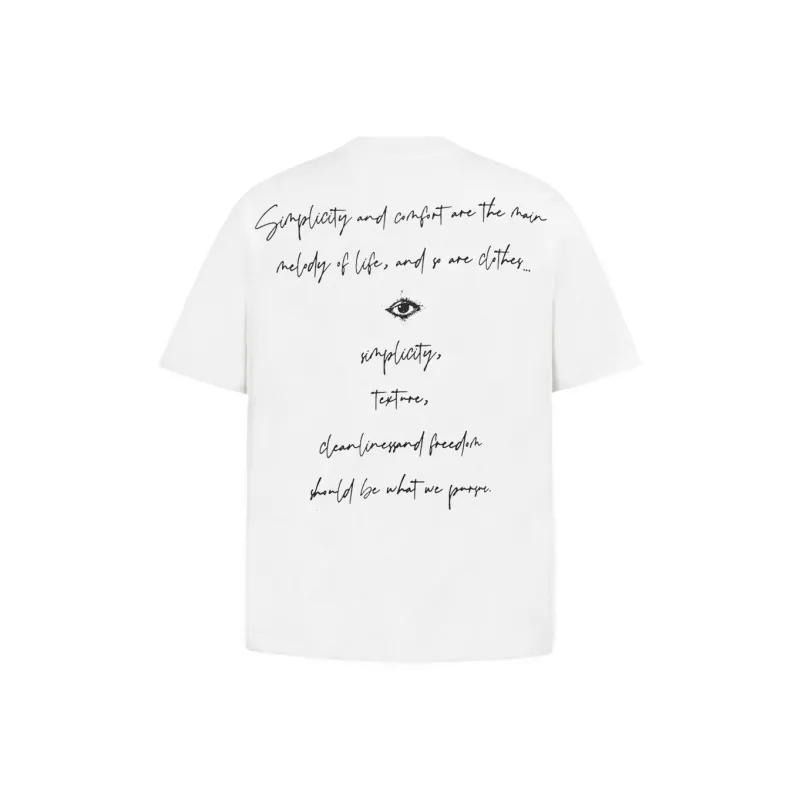 DAND T-Shirts Unisex White-1