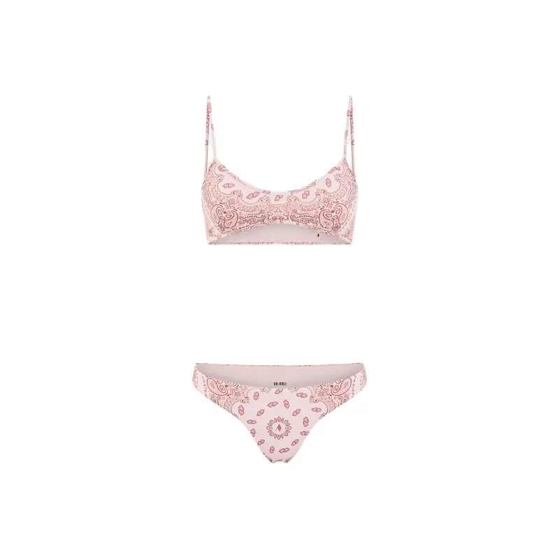 The Attico Paisley print Bikini-0