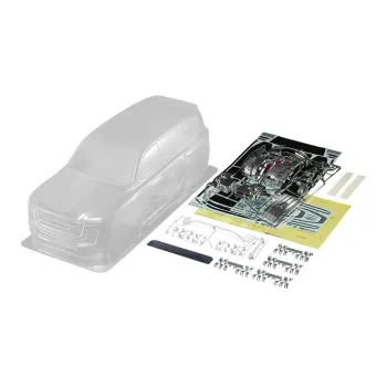 Tamiya RC Spare Parts 1/10RC Toyota Land Cruiser 300 Unpainted, Spare Body Clothing Sets Model Accessories