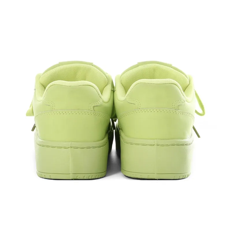 The New Age Family Low Top Skateboard Shoes Women's Neon Green-3