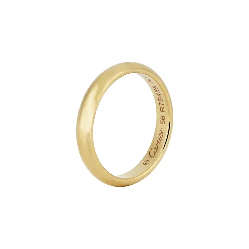CARTIER 18K Gold Rings Unisex Gold