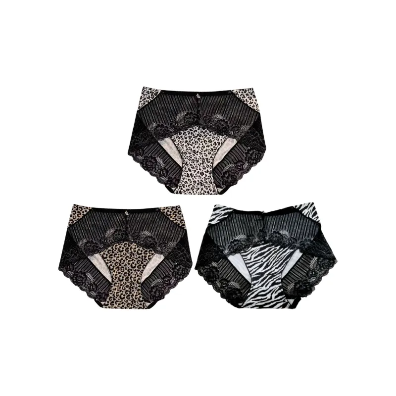 Flowers In Water Underpants Women's 3 Pack-5