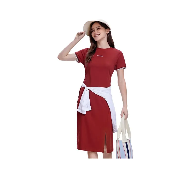 Elle Active Short Sleeved Dress Women's-2