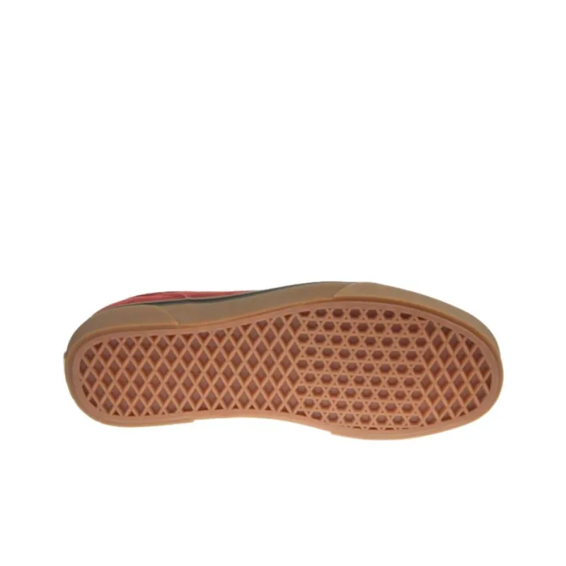 Vans Seldan Anti-Slip Wear-Resistant Low-Top Skateboard Shoes Men's Red-4