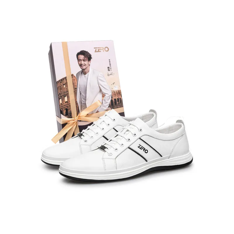 ZRO Skateboard Shoes Men Low Top White/Black-0